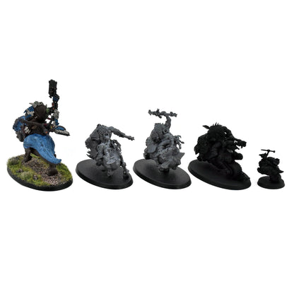 ORKS 4 Squighog Boyz #5 Warhammer 40K 6203
