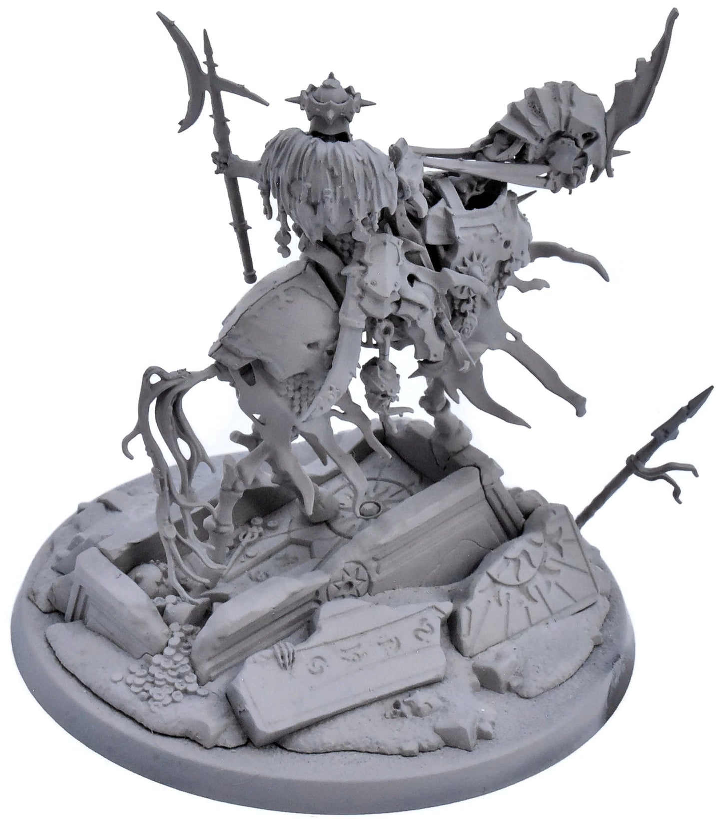 SOULBLIGHT GRAVELORDS Wight King Lord On Skeletal Steed 09 #1 Sigmar 8069