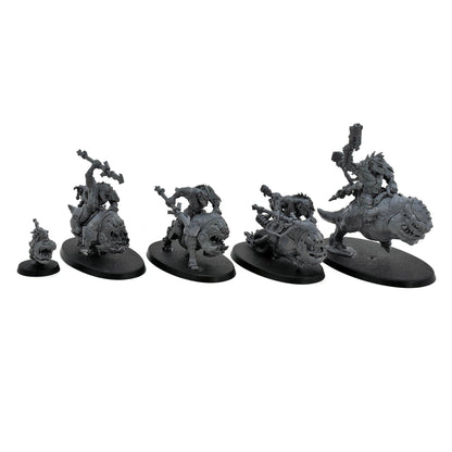 ORKS 4 Squighog Boyz #4 Warhammer 40K 6227