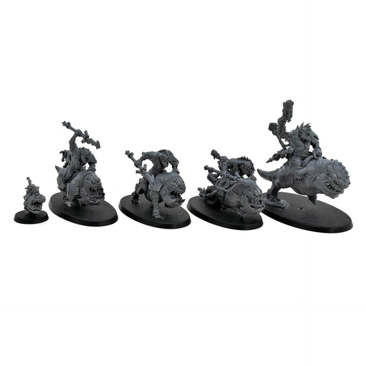 ORKS 4 Squighog Boyz #4 Warhammer 40K 6227