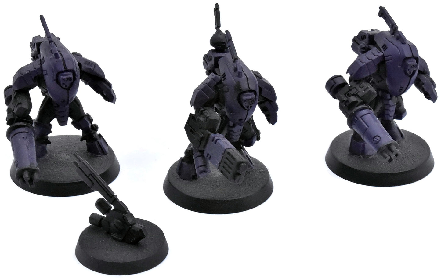 TAU EMPIRE 3 Stealth Battlesuits #2 Warhammer 40K 8137