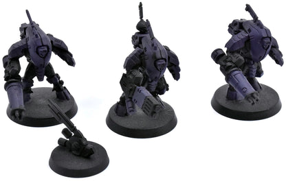 TAU EMPIRE 3 Stealth Battlesuits #2 Warhammer 40K 8137