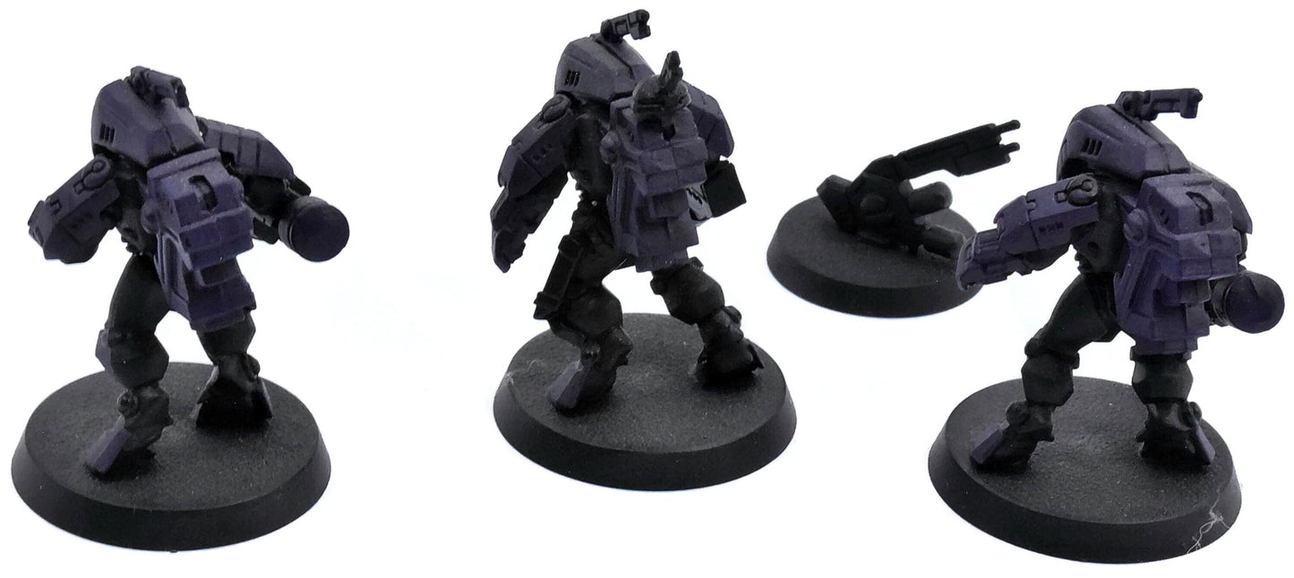 TAU EMPIRE 3 Stealth Battlesuits #2 Warhammer 40K 8137
