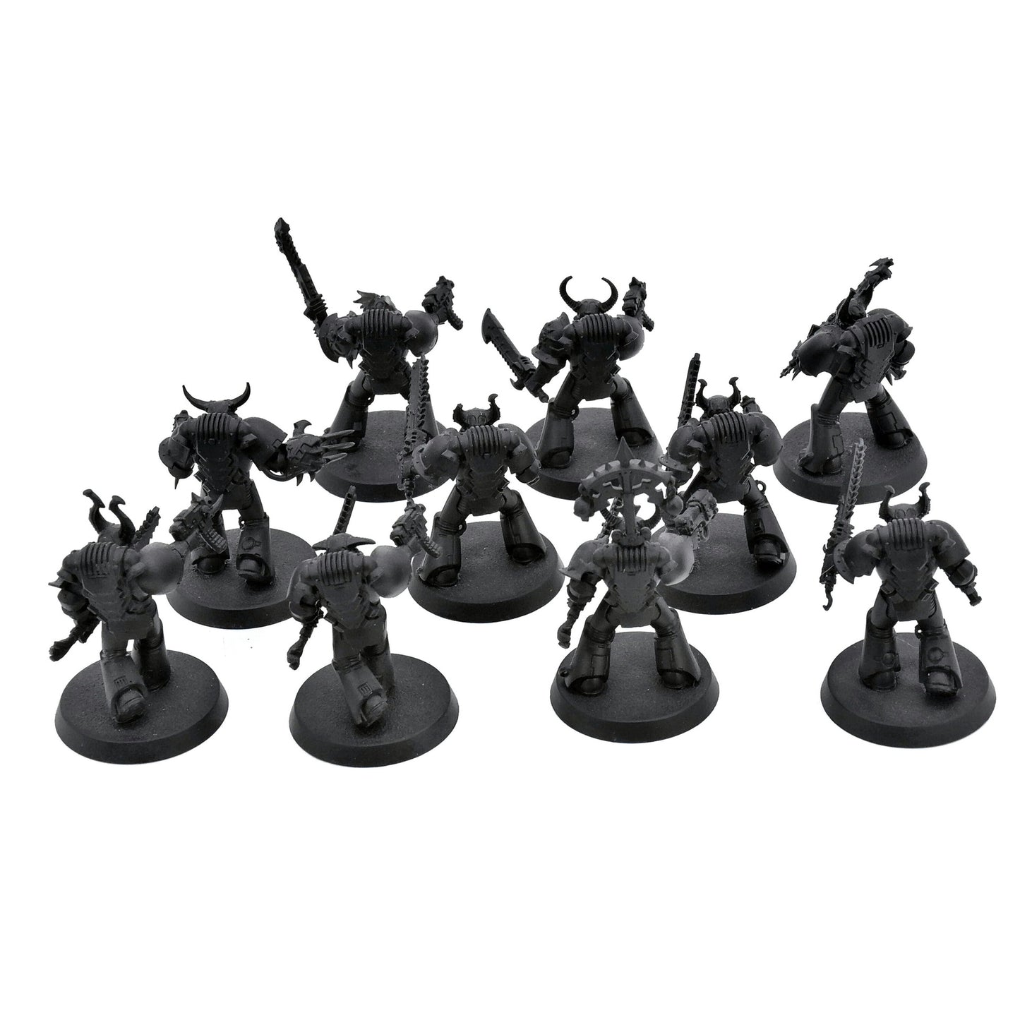 CHAOS SPACE MARINES 10 Legionaries #1 Warhammer 40K 6418