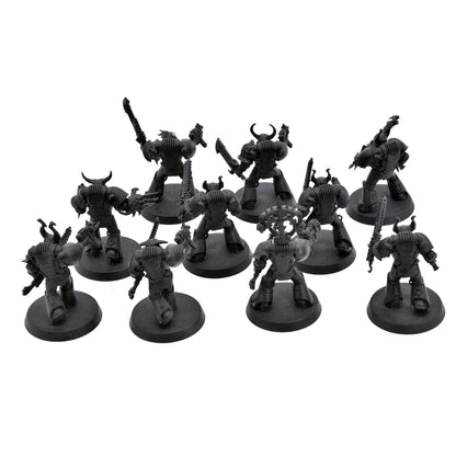 CHAOS SPACE MARINES 10 Legionaries #1 Warhammer 40K 6418