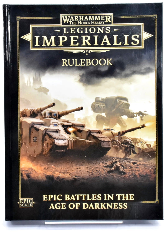 HORUS HERESY Legions Imperialis Rulebook (English) Ok Condition #1 8380