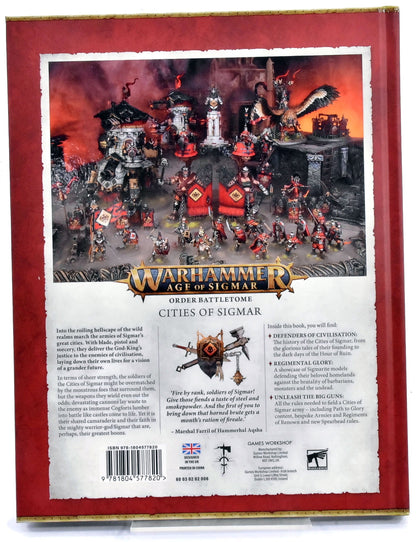 AOS BOOKS & ACCESSORIES Battletome Cities Of Sigmar Good Condition #1 2897