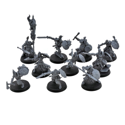 SLAVES TO DARKNESS 10 Darkoath Marauders #1 Warhammer Sigmar 6470