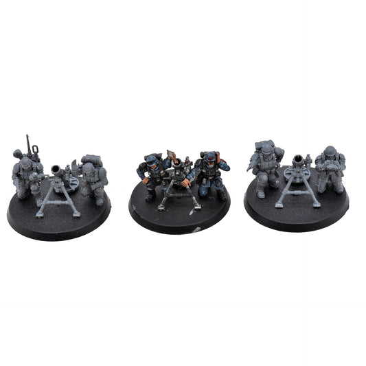 ASTRA MILITARUM 3 Cadian Heavy Weapons Squad #1 Warhammer 40K 6487