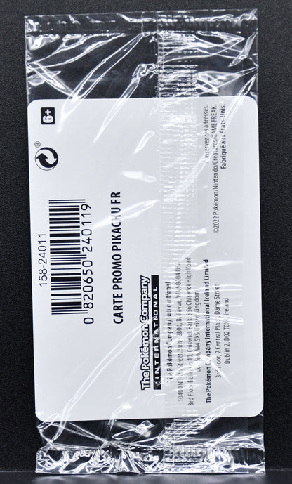 Pokémon Pikachu 028/078 SEALED holofoil French