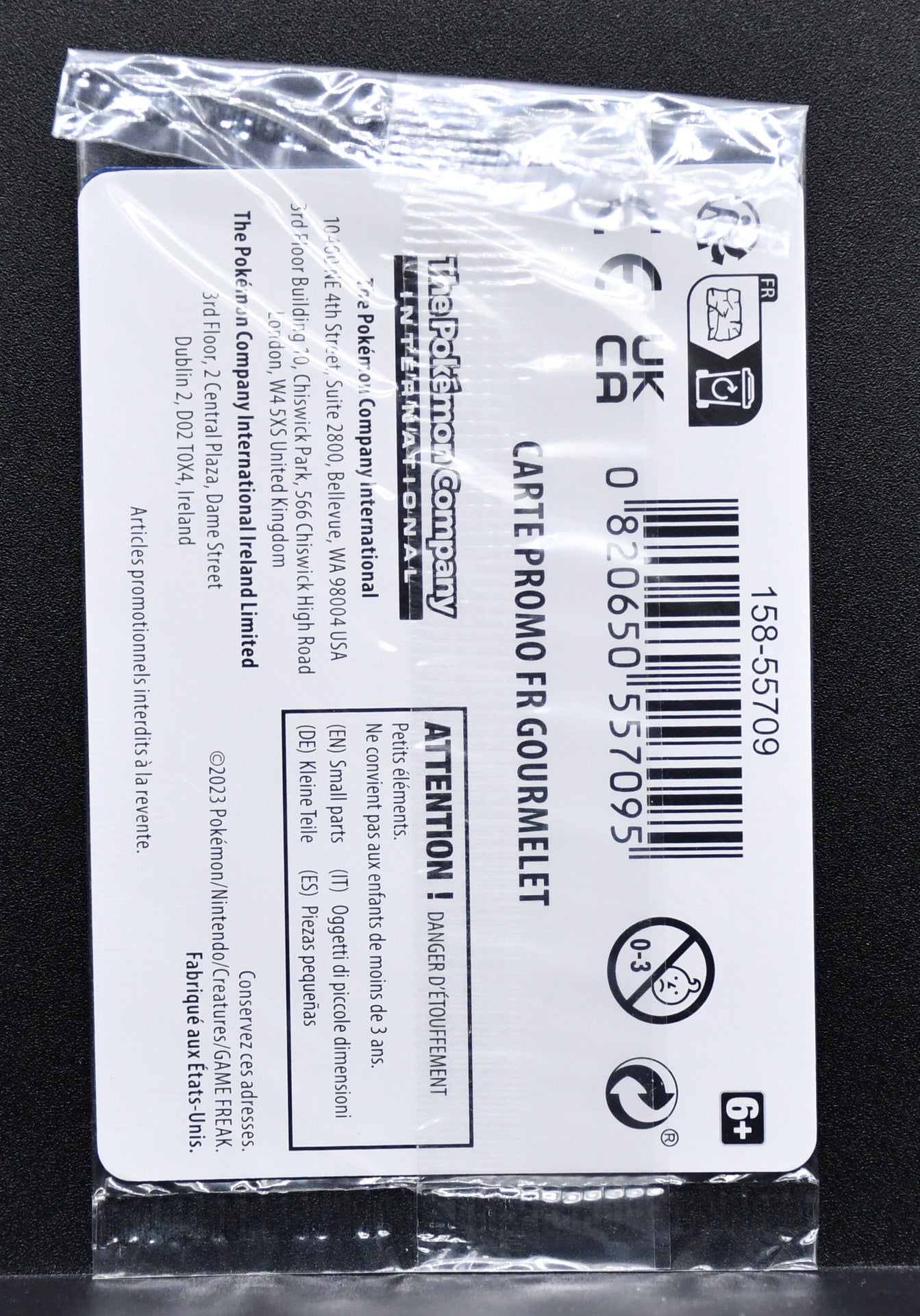 Pokémon Gourmelet Gamestop 154/198 SEALED French