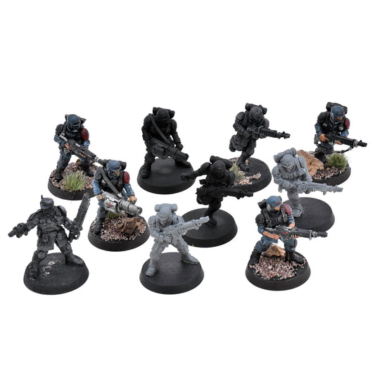 ASTRA MILITARUM 10 Cadian Shock Troops #2 Warhammer 40K 6548