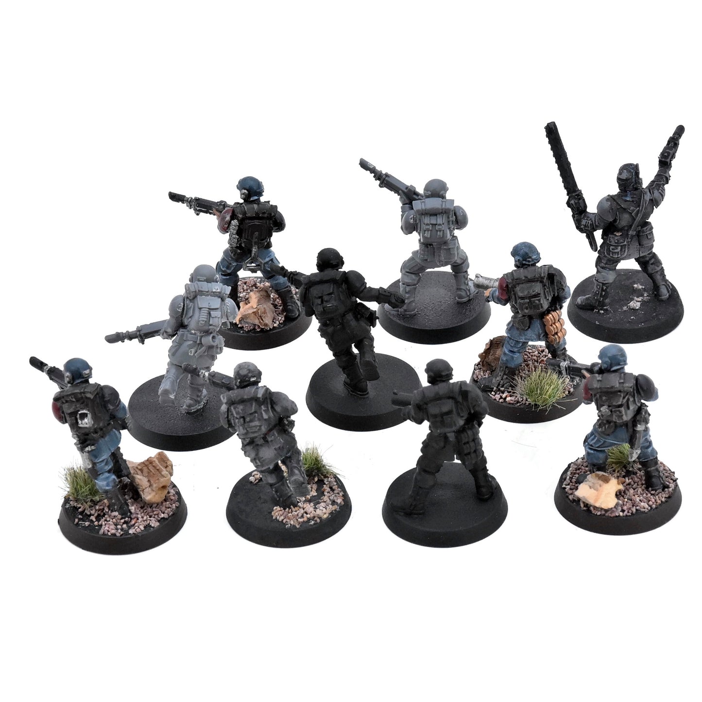 ASTRA MILITARUM 10 Cadian Shock Troops #2 Warhammer 40K 6548