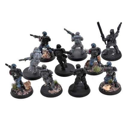 ASTRA MILITARUM 10 Cadian Shock Troops #2 Warhammer 40K 6548