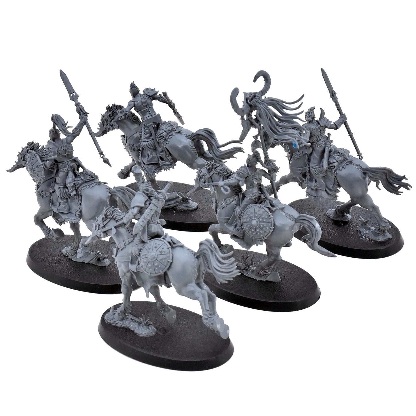 SLAVES TO DARKNESS 5 Darkoath Fellriders #1 Warhammer Sigmar 6609