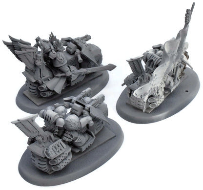 DARK ANGELS 3 Ravenwing Bike Squadron #1 Warhammer 40K 3047