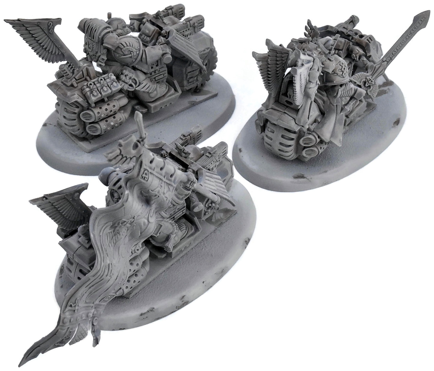 DARK ANGELS 3 Ravenwing Bike Squadron #2 Warhammer 40K 3054