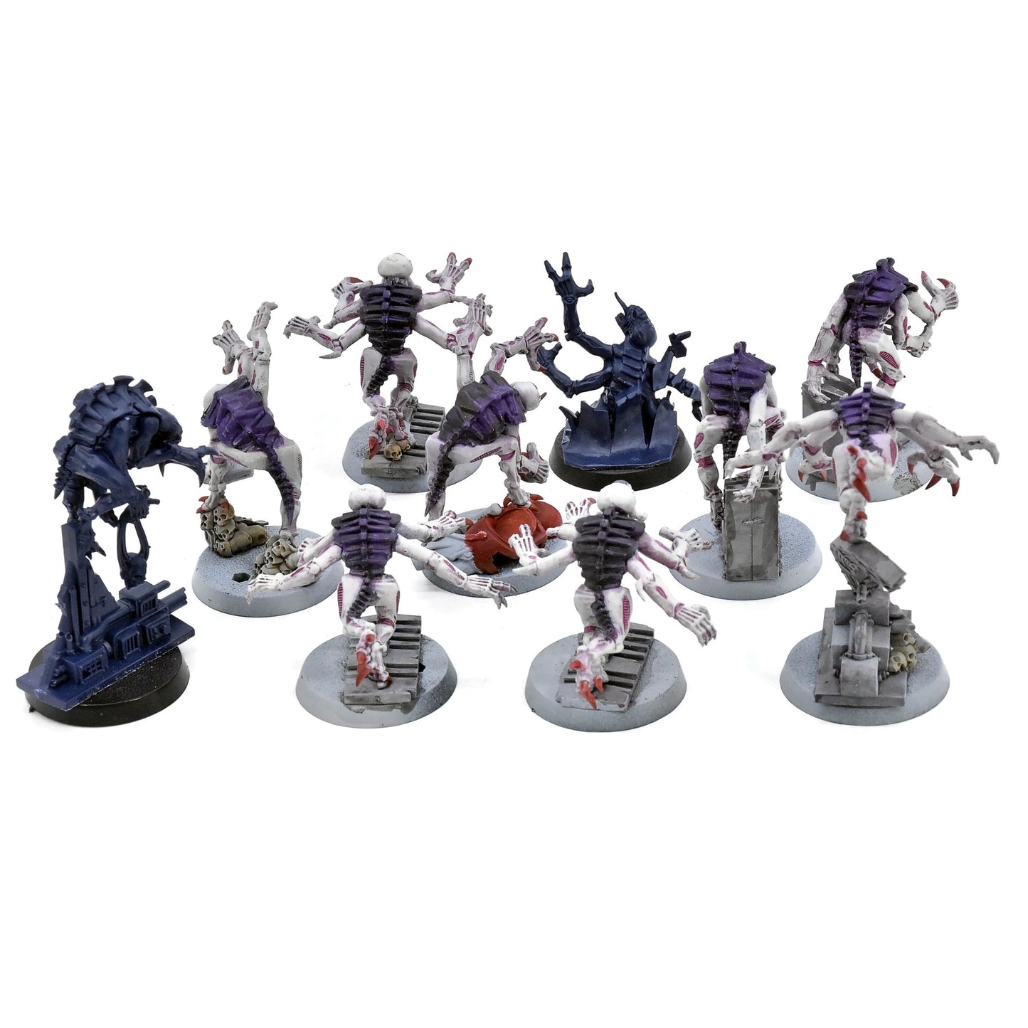TYRANIDS 10 Genestealers #2 Warhammer 40K Old Sculpt 6890 Space Hulk
