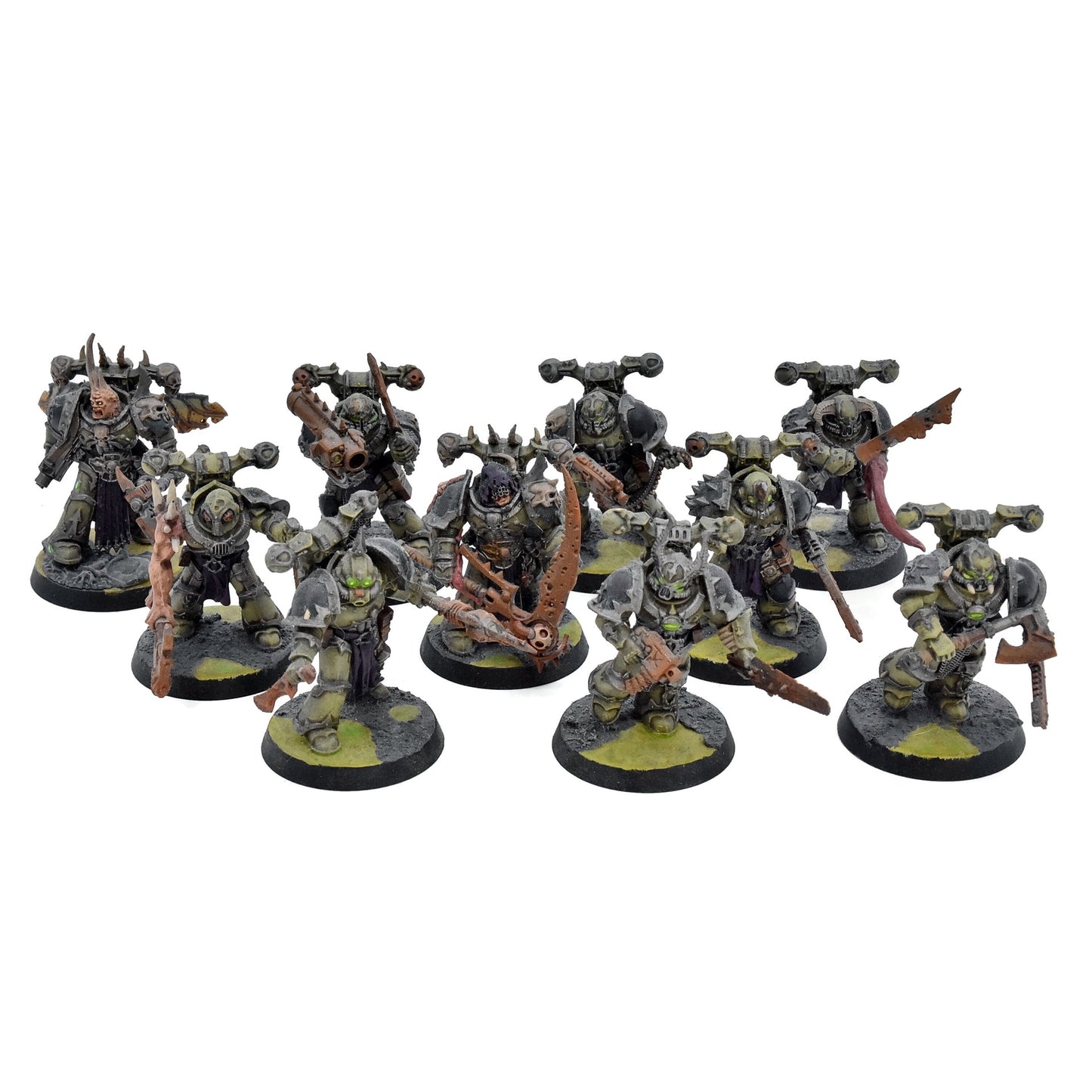 DEATH GUARD 10 Plague Marines #2 Warhammer 40K 7002