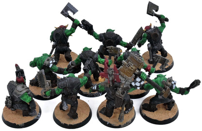 ORKS 10 Ork Boyz #11 Warhammer 40K 3214