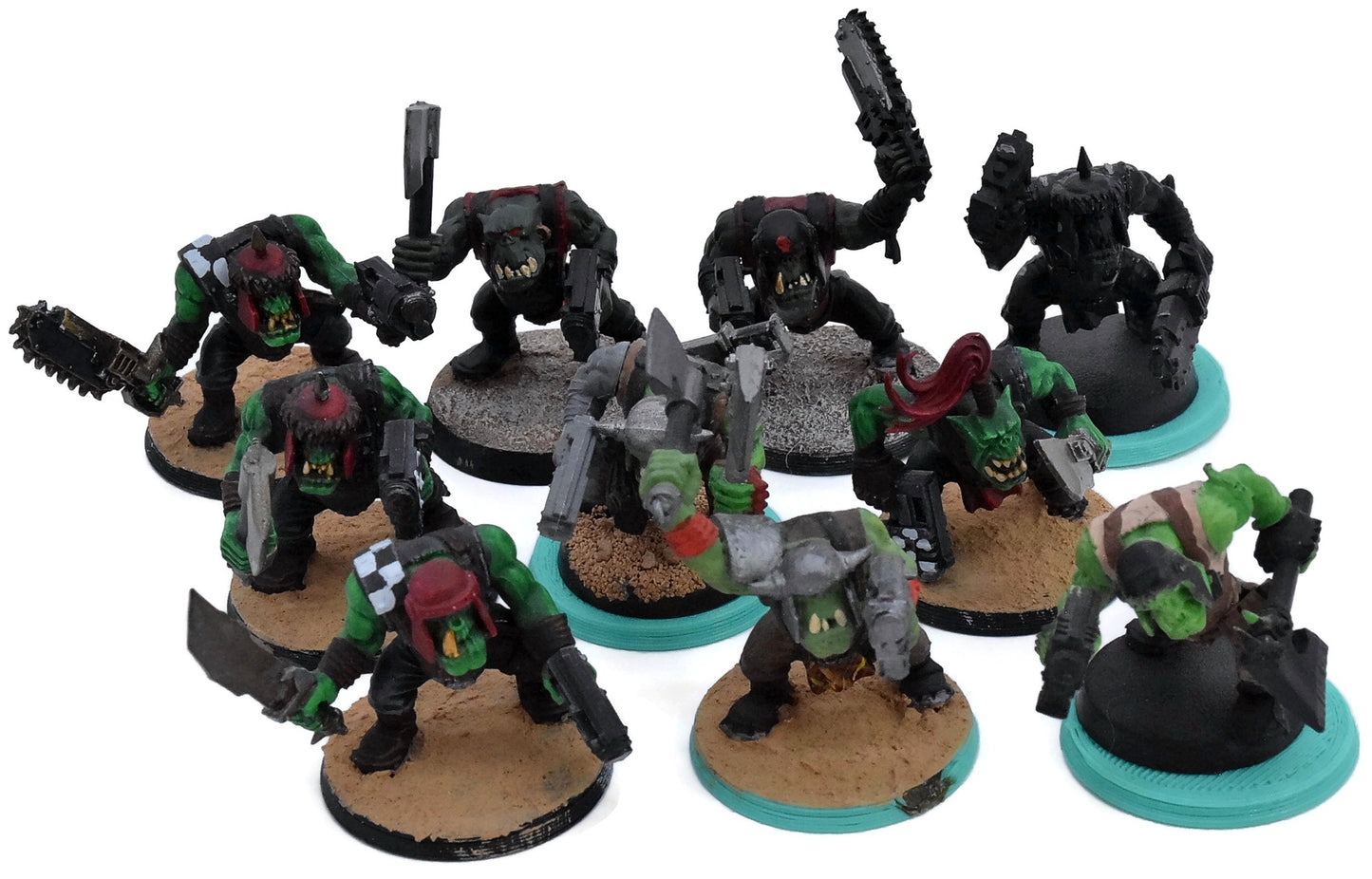 ORKS 10 Ork Boyz #10 Warhammer 40K 3221