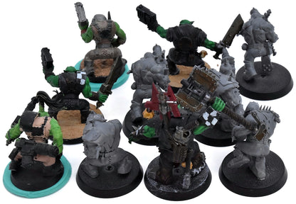 ORKS 10 Ork Boyz #7 Warhammer 40K 3252