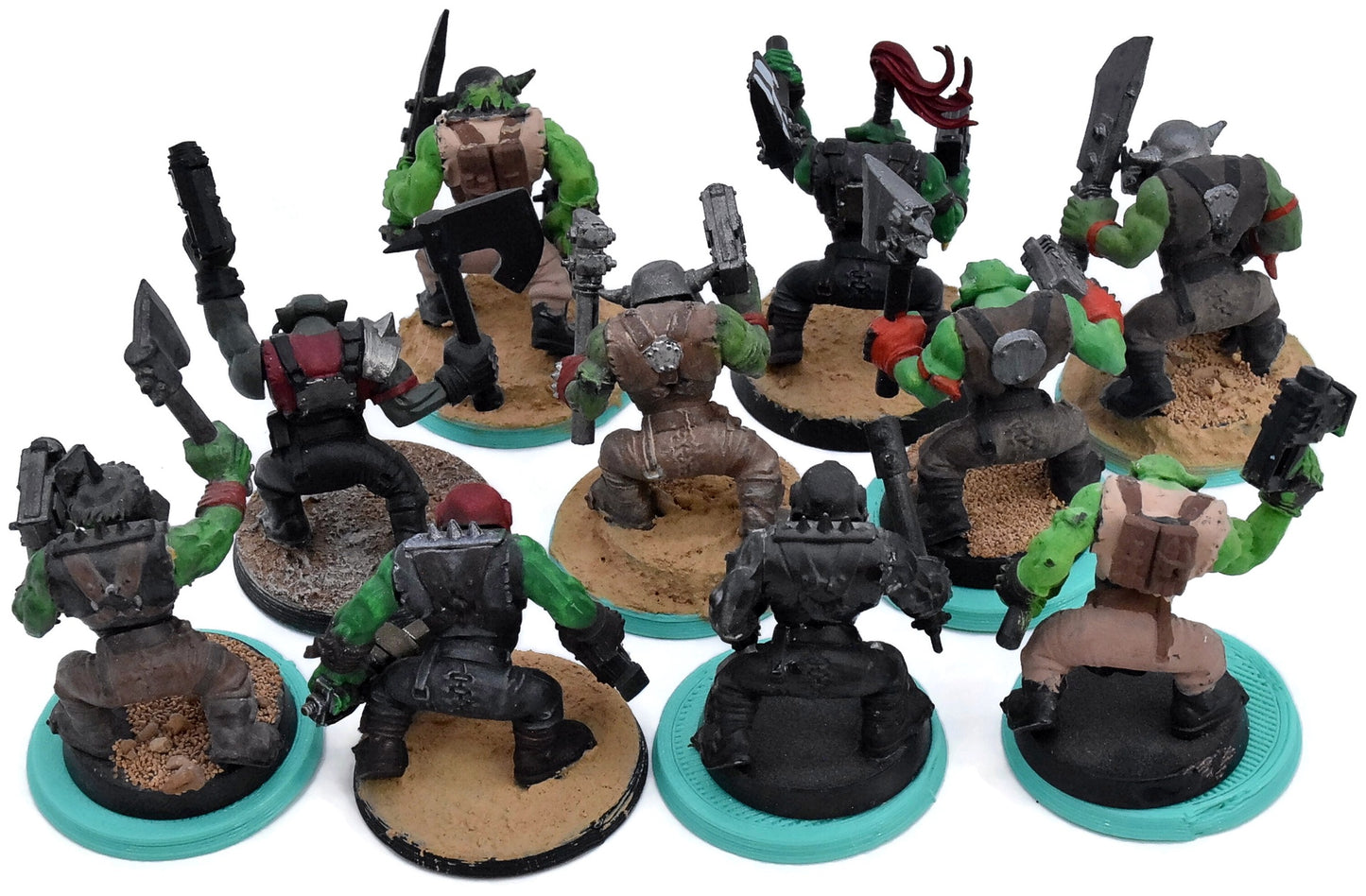 ORKS 10 Ork Boyz #6 Warhammer 40K 3269