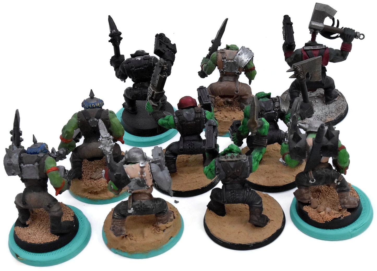 ORKS 10 Ork Boyz #2 Warhammer 40K 3306