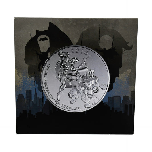 2016 20 Dollars Fine Silver Coin Batman VS Superman Canada 426