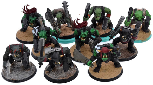 ORKS 10 Ork Boyz #1 Warhammer 40K 3313