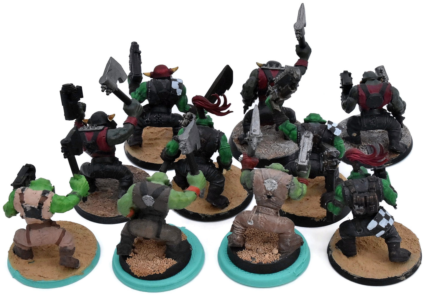 ORKS 10 Ork Boyz #1 Warhammer 40K 3313