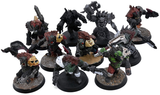 ORKS 10 Beast Snagga Boyz #3 Warhammer 40K 3344
