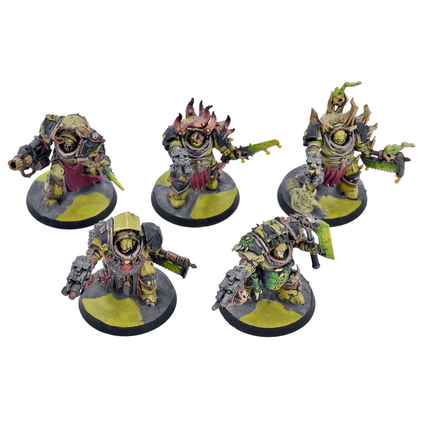 DEATH GUARD 5 Blightlord Terminators #1 Warhammer 40K 7156