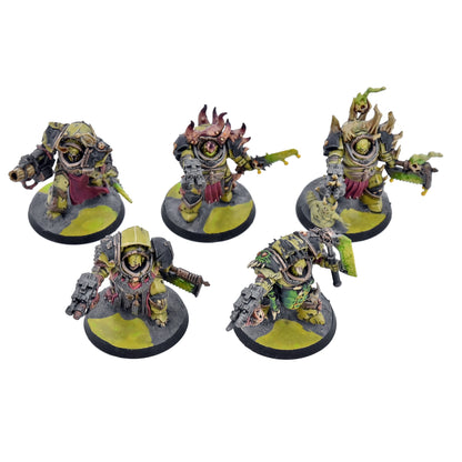 DEATH GUARD 5 Blightlord Terminators #1 Warhammer 40K 7156