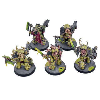 DEATH GUARD 5 Blightlord Terminators #1 Warhammer 40K 7156