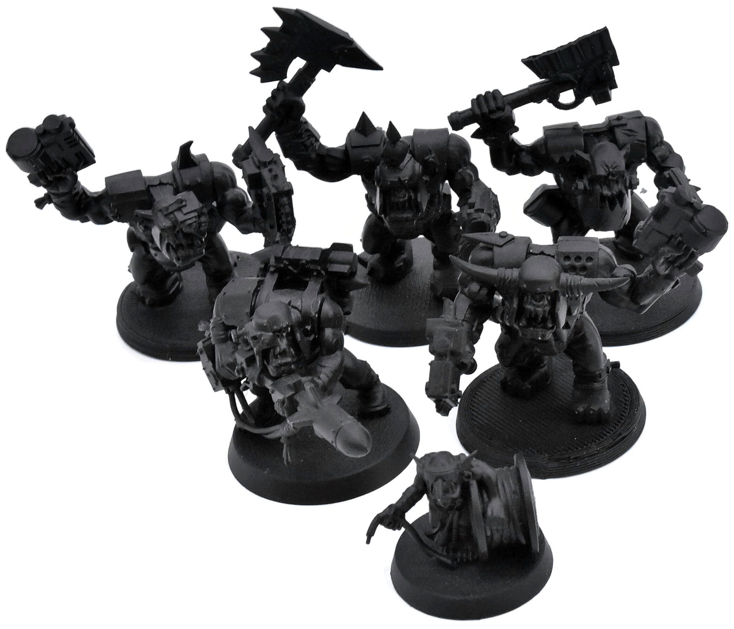 ORKS 5 Nobz & Boyz #1 Warhammer 40K 3429