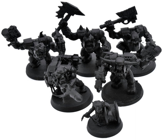 ORKS 5 Nobz & Boyz #1 Warhammer 40K 3429