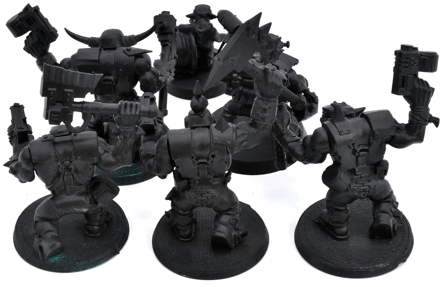 ORKS 5 Nobz & Boyz #1 Warhammer 40K 3429