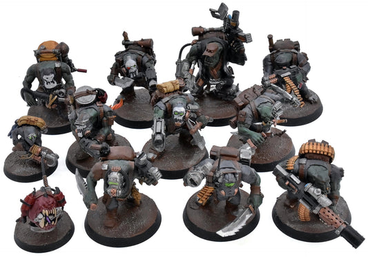 ORKS 10 Kommandos #1 Warhammer 40K 3436