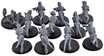 TYRANIDS 10 Termagants + Ripper Swarm #1 Warhammer 40K 3498