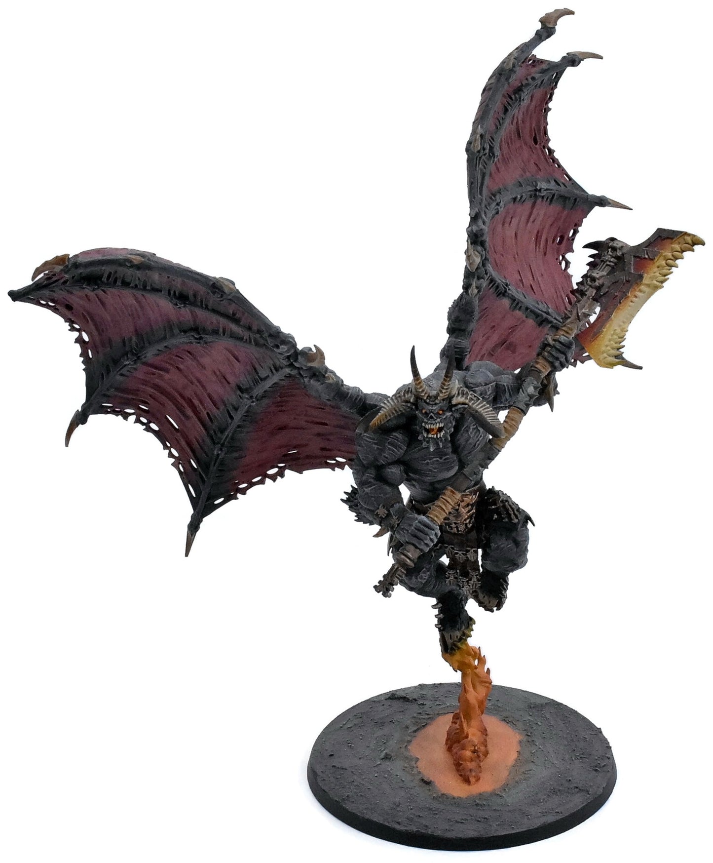 BLADES OF KHORNE Bloodthirster #2 WELL PAINTED Warhammer Sigmar 3511