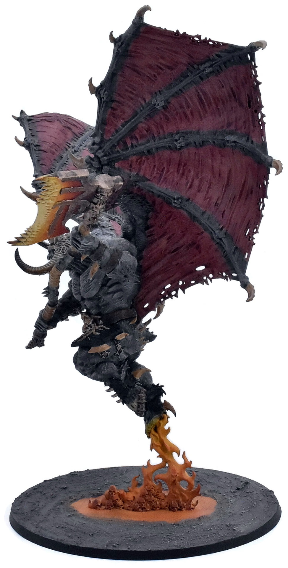 BLADES OF KHORNE Bloodthirster #2 WELL PAINTED Warhammer Sigmar 3511