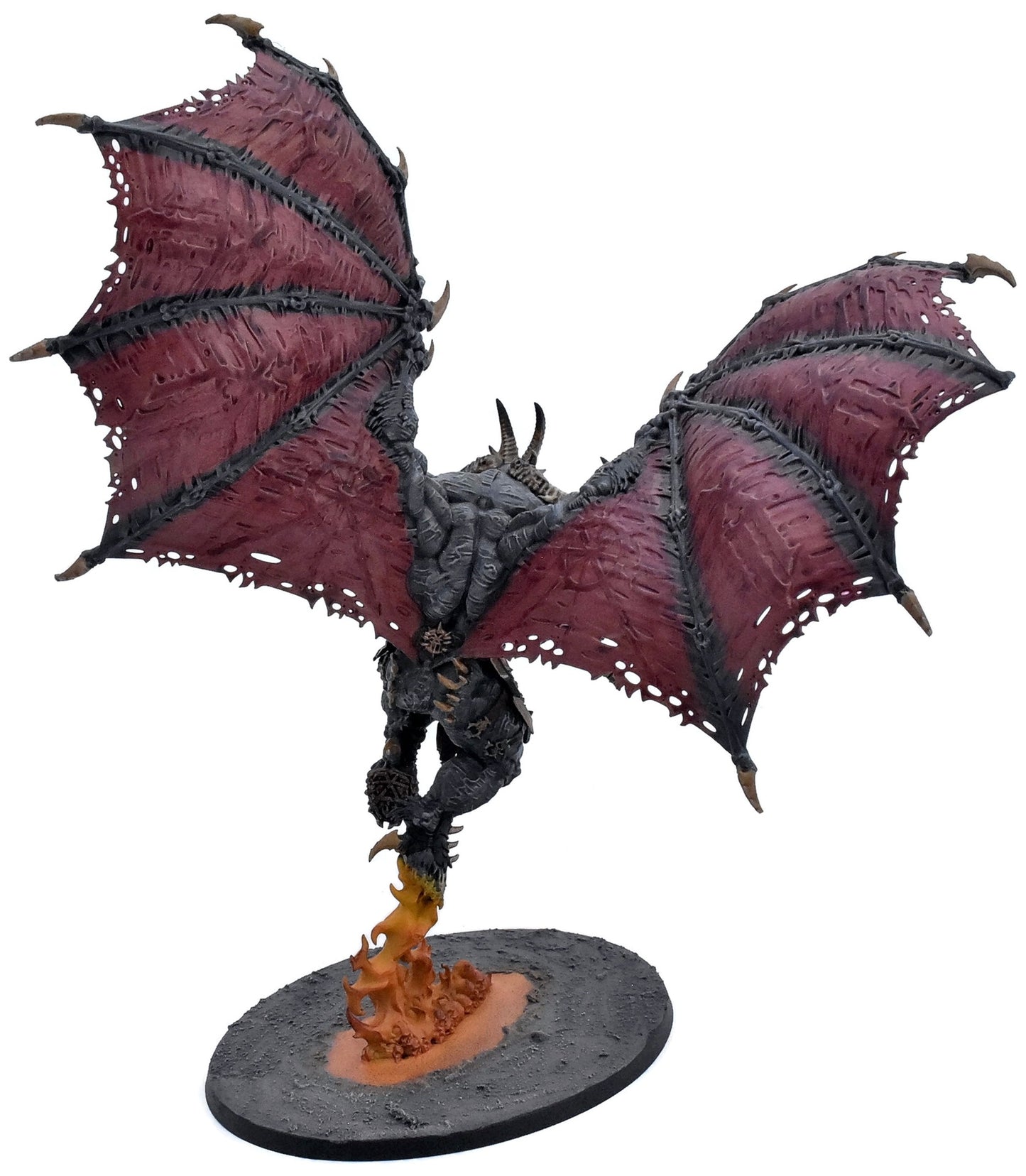 BLADES OF KHORNE Bloodthirster #2 WELL PAINTED Warhammer Sigmar 3511