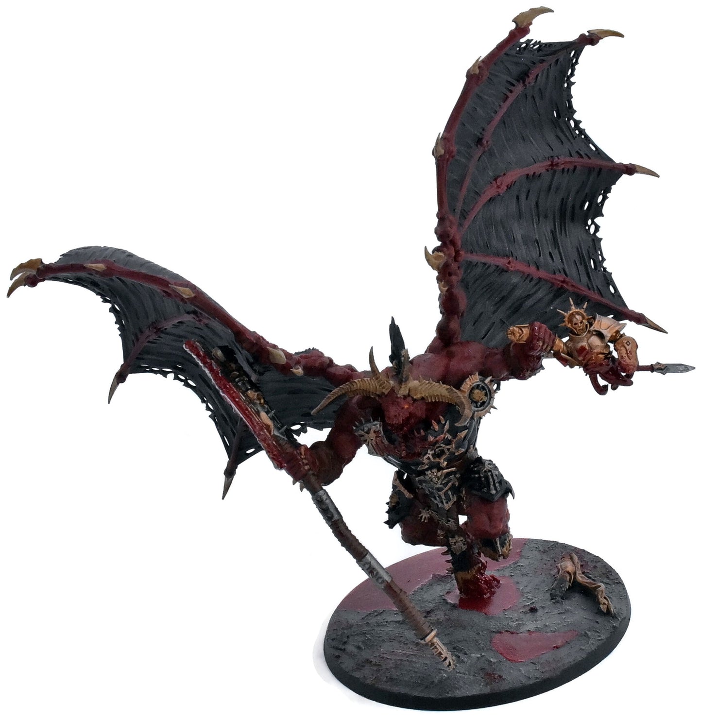 BLADES OF KHORNE Bloodthirster #3 WELL PAINTED Warhammer Sigmar 3535
