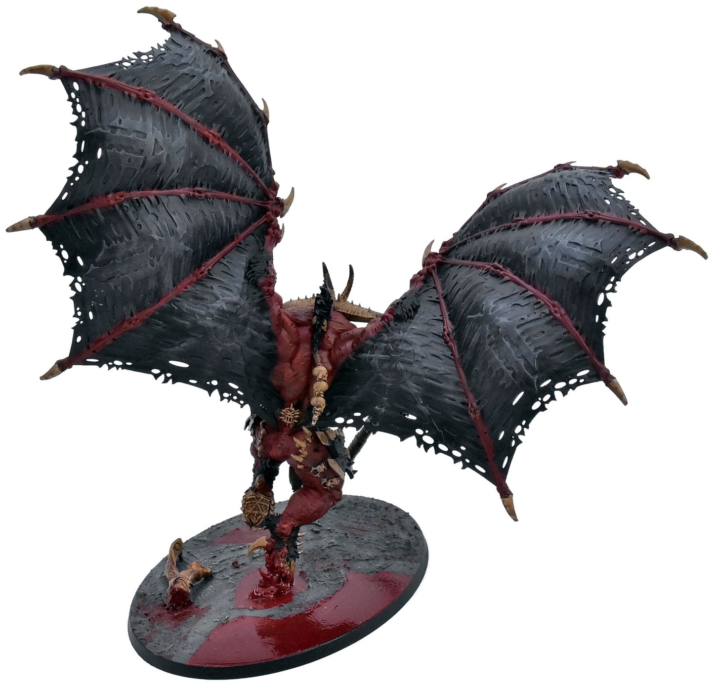 BLADES OF KHORNE Bloodthirster #3 WELL PAINTED Warhammer Sigmar 3535