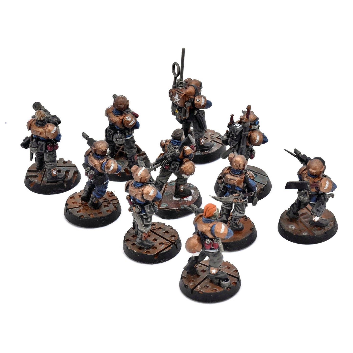 KILL TEAM 10 Imperial Navy Breachers #2 Warhammer 40K 7378 WELL PAINTED