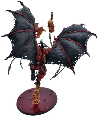 BLADES OF KHORNE Bloodthirster #1 WELL PAINTED Warhammer Sigmar 3542