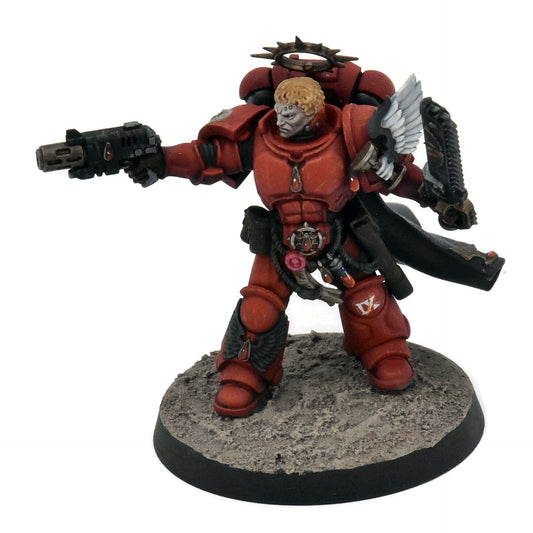 BLOOD ANGELS Captain #1 Warhammer 40K 7491 WELL PAINTED