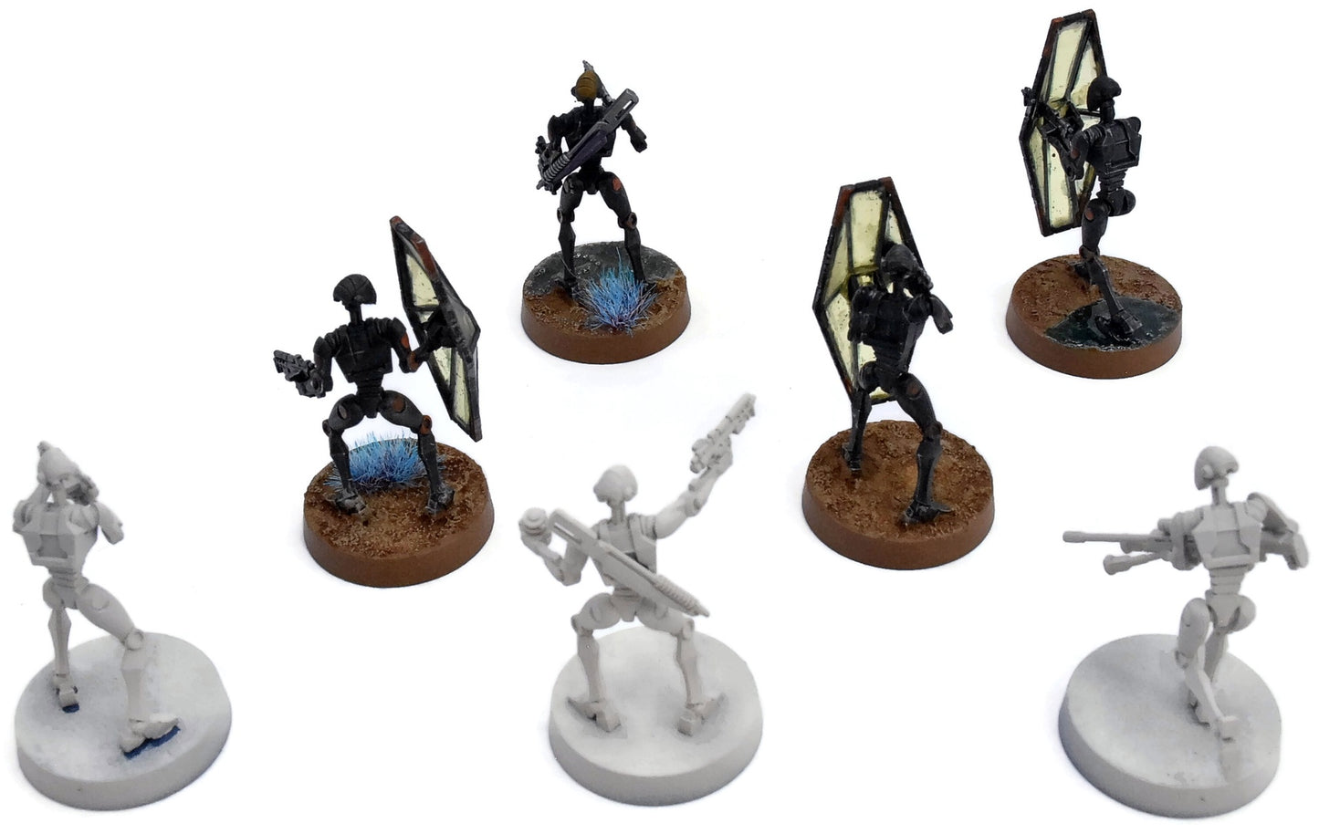 STAR WARS LEGION 7 Bx-Series Droid Commandos #1 3702