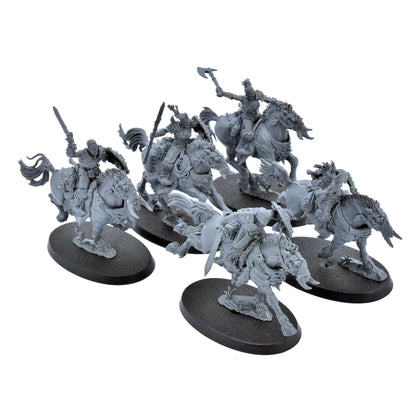 SLAVES TO DARKNESS 5 Darkoath Fellriders #1 Warhammer Sigmar 7620